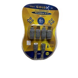 Gold X Quick Connect USB 3 in 1 -- 6 feet